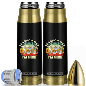 Funny Thanksgiving Deviled Eggs Bullet Tumbler You Know Why I Am Here Easter Day TS11 Black Print Your Wear