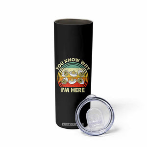 Funny Thanksgiving Deviled Eggs Skinny Tumbler You Know Why I Am Here Easter Day TS11 Print Your Wear