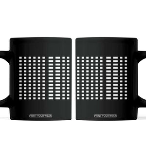 Six Seven 67 Morse Code Coffee Mug Subtle Secret Gen Alpha Meme TS11 Black Print Your Wear