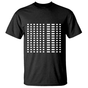 Six Seven 67 Morse Code T Shirt Subtle Secret Gen Alpha Meme TS11 Black Print Your Wear