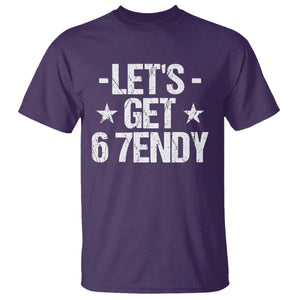 Lets Get Sendy 67 Six Seven Meme Alpha Slang T Shirt TS11 Purple Print Your Wear