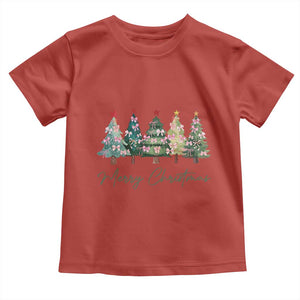Merry Christmas Coquette Xmas Tree Baby Shirt Cute Pink Bow TS11 Red Print Your Wear