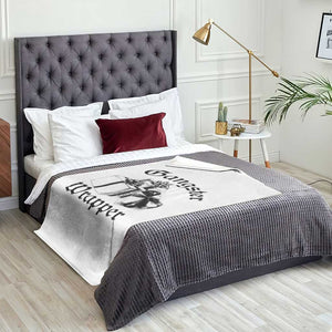 Funny Christmas Throw Blanket Gangster Wrapper Vintage Presents Gift TS11 Print Your Wear
