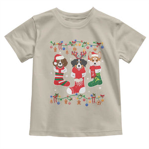 Funny Christmas Dog Owner Baby Shirt Socks Xmas Holiday TS11 Sand Print Your Wear
