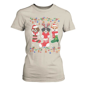 Funny Christmas Dog Owner T Shirt For Women Socks Xmas Holiday TS11 Sand Print Your Wear