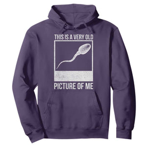 Funny This Is A Very Old Picture Of Me Hoodie Adult Humor Gag Gift TS11 Purple Print Your Wear