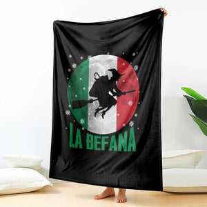 La Befana Italian Christmas Throw Blanket Xmas Witch Folklore Italy Holiday TS11 Print Your Wear