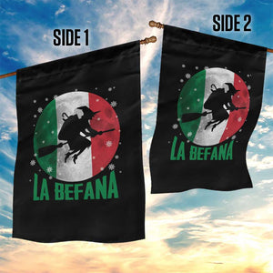 La Befana Italian Christmas Garden Flag Xmas Witch Folklore Italy Holiday TS11 Print Your Wear