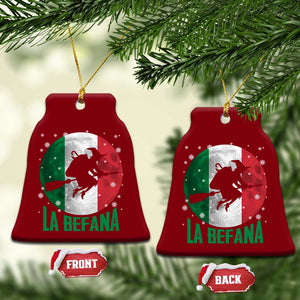 La Befana Italian Christmas Ceramic Ornament Xmas Witch Folklore Italy Holiday TS11 Print Your Wear