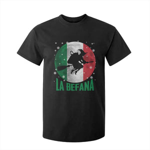 La Befana Italian Christmas T Shirt For Kid Xmas Witch Folklore Italy Holiday TS11 Black Print Your Wear