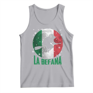 La Befana Italian Christmas Tank Top Xmas Witch Folklore Italy Holiday TS11 Athletic Heather Print Your Wear