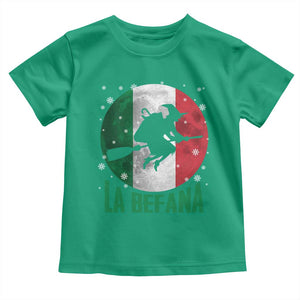 La Befana Italian Christmas Toddler T Shirt Xmas Witch Folklore Italy Holiday TS11 Irish Green Print Your Wear
