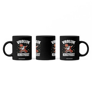 Dutch Christmas Coffee Mug Vrolijk Kerstfeest Dabiing Sinterklaas Santa TS11 Print Your Wear