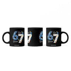 Funny 67 Hanukkah Coffee Mug Chanukah Menorah Dreidel Six Seven Meme TS11 Print Your Wear
