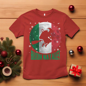Buon Natale Italian Christmas T Shirt La Befana Italian Folklore Witch TS11 Red Print Your Wear