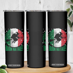 Buon Natale Italian Christmas Skinny Tumbler La Befana Italian Folklore Witch TS11 Print Your Wear