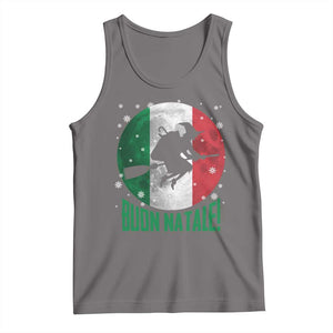 Buon Natale Italian Christmas Tank Top La Befana Italian Folklore Witch TS11 Deep Heather Print Your Wear