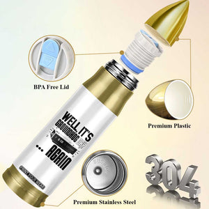 Well Its Groundhog Day Again Bullet Tumbler Funny Woodchuck Groundhog TS11 Print Your Wear