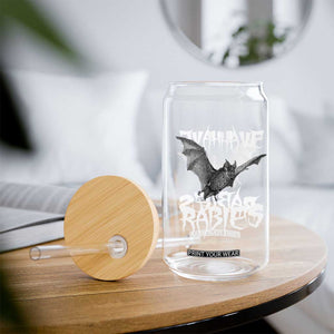 I Have Rabies Bat Glass Can Funny Meme Quotes TS11 Print Your Wear