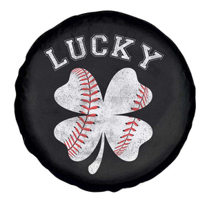 Funny Baseball Lucky Clover St Patricks Day Spare Tire Cover TS11 Print Your Wear