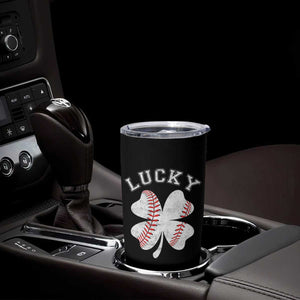 Funny Baseball Lucky Clover St Patricks Day Tumbler Cup TS11 Print Your Wear