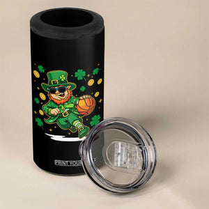 Leprechaun Basketball St Patricks Day Sport Lover 4 in 1 Can Cooler Tumbler TS11 Print Your Wear