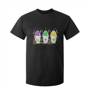 Funny Mardi Gras Snowballs Fat Tuesday Carnival Beads T Shirt For Kid TS11 Black Print Your Wear