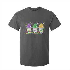 Funny Mardi Gras Snowballs Fat Tuesday Carnival Beads T Shirt For Kid TS11 Dark Heather Print Your Wear