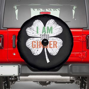 Funny St Patricks Day I Am The Ginger Spare Tire Cover Irish Redhead Shamrock TS11 Black Print Your Wear