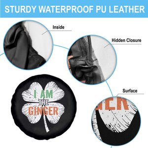 Funny St Patricks Day I Am The Ginger Spare Tire Cover Irish Redhead Shamrock TS11 Print Your Wear