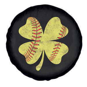 Softball St Patricks Day Irish Clover Sport Spare Tire Cover TS11 Print Your Wear