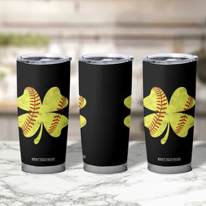 Softball St Patricks Day Irish Clover Sport Tumbler Cup TS11 Print Your Wear