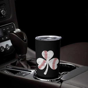 Funny Baseball St Patricks Day Distressed Shamrock Tumbler Cup TS11 Print Your Wear