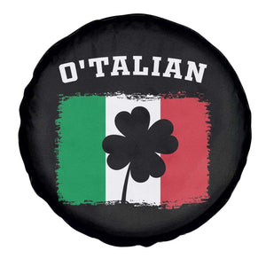 Funny Irish Italian St. Patrick's Day O'Talian Spare Tire Cover TS11 Print Your Wear