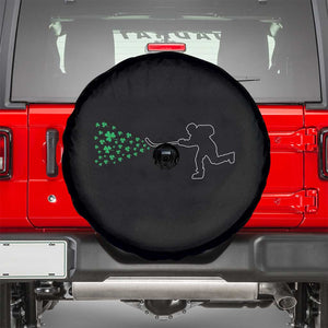 Funny St Patrick's Day Ice Hockey Shamrock Spare Tire Cover TS11 Black Print Your Wear