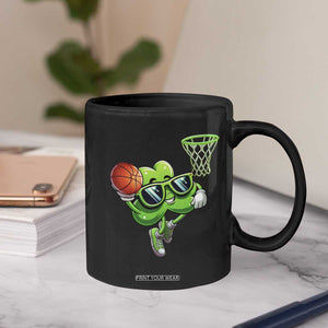 Funny St Patrick's Day Basketball Green Shamrock Coffee Mug TS11 Print Your Wear