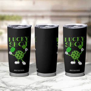 Funny St Patrick's Day Pickleball Lucky Shot Tumbler Cup TS11 Print Your Wear