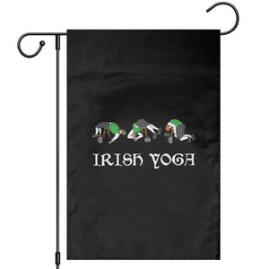 Funny St Patricks Day Beer Drinking Garden Flag Irish Yoga Leprechaun Beer Mug TS11 Black Print Your Wear