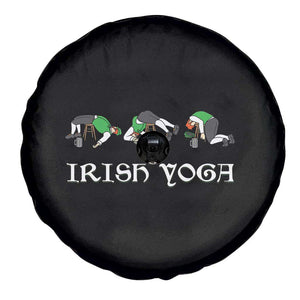 Funny St Patricks Day Beer Drinking Spare Tire Cover Irish Yoga Leprechaun Beer Mug TS11 Print Your Wear