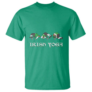 Funny St Patricks Day Beer Drinking T Shirt Irish Yoga Leprechaun Beer Mug TS11 Irish Green Print Your Wear