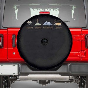 The Life Of Jesus Christ Religious Bible Verse Spare Tire Cover TS11 Black Print Your Wear