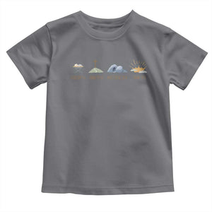 The Life Of Jesus Christ Religious Bible Verse Toddler T Shirt TS11 Charcoal Print Your Wear