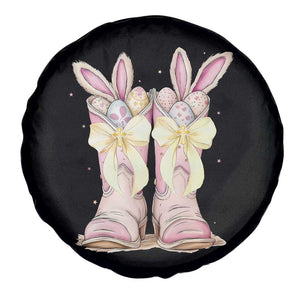 Funny Easter Day Cowgirl Egg Cowboy Boots Spare Tire Cover TS11 Print Your Wear