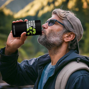 Recycle Reuse Renew Rethink Environmental Activism 4 in 1 Can Cooler Tumbler TS11 Print Your Wear