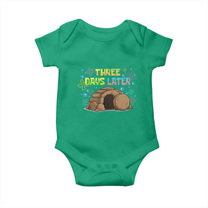 Three Days Later Christian Easter Baby Onesie Funny Jesus Resurrection Meme TS11 Irish Green Print Your Wear