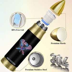 Lacrosse Drip Ice Cream Lax Helmet Sticks Sport Player Bullet Tumbler TS11 Print Your Wear