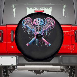 Lacrosse Drip Ice Cream Lax Helmet Sticks Sport Player Spare Tire Cover TS11 Black Print Your Wear