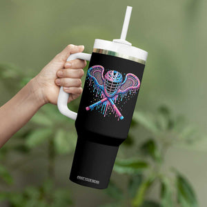 Lacrosse Drip Ice Cream Lax Helmet Sticks Sport Player Tumbler With Handle TS11 Print Your Wear