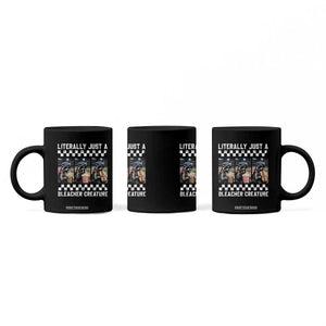 Baseball Raccoon Literally Just a Bleacher Creature Coffee Mug Funny Trash Panda At Ballfield TS11 Print Your Wear