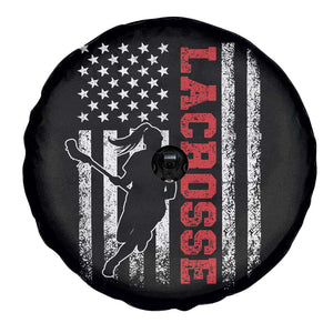 Lacrosse American Flag Lax Women 4th of July Spare Tire Cover TS11 Print Your Wear